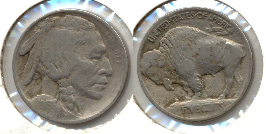 1913 Type 1 Buffalo Nickel Fine-12 d