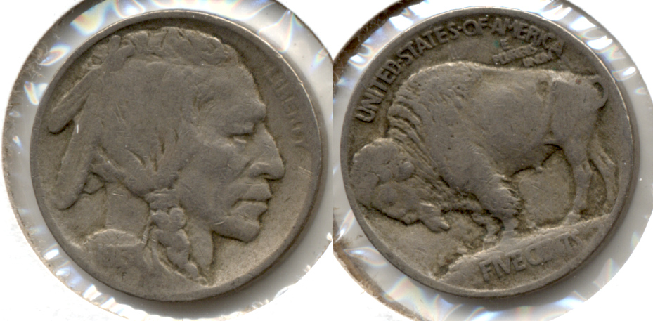 1913 Type 1 Buffalo Nickel Fine-12 i