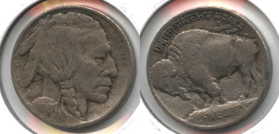 1913 Type 1 Buffalo Nickel Fine-12 #n