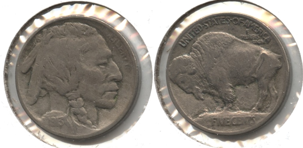 1913 Type 1 Buffalo Nickel Fine-12 #w