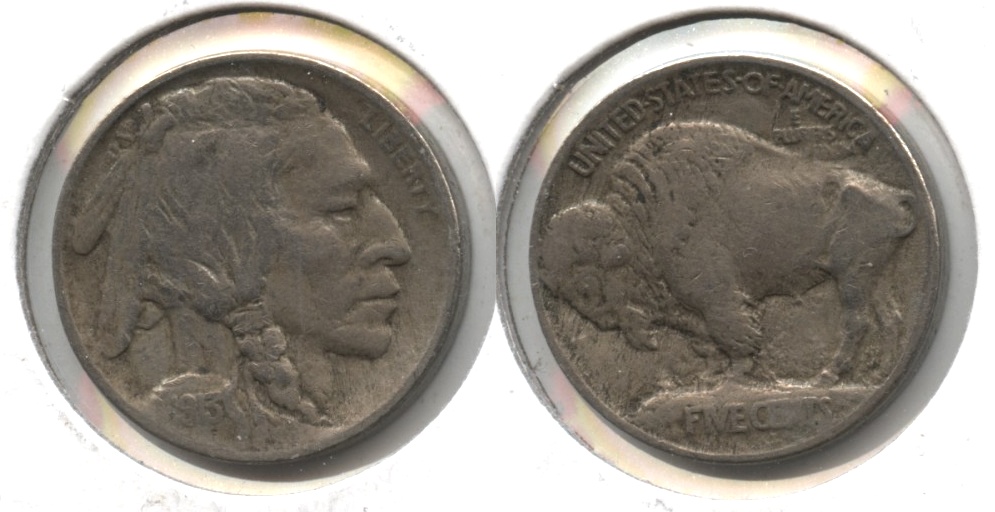 1913 Type 1 Buffalo Nickel Fine-12 #y
