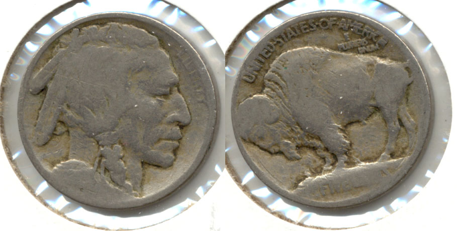 1913 Type 1 Buffalo Nickel Good-4 j No Date