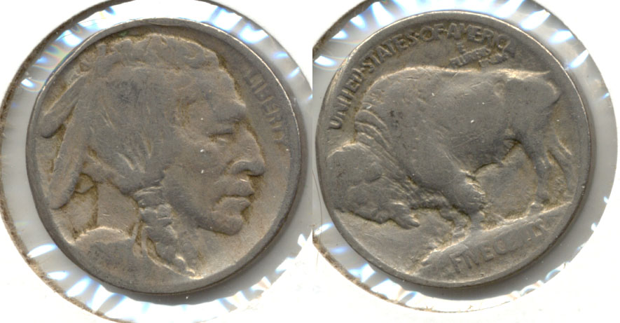 1913 Type 1 Buffalo Nickel Good-4 k Rim Damage