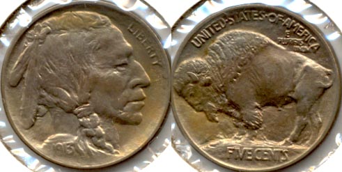 1913 Type 1 Buffalo Nickel MS-60 e