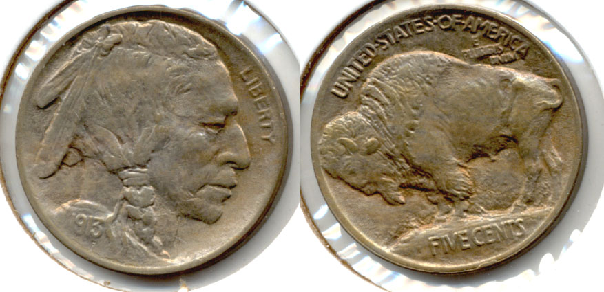 1913 Type 1 Buffalo Nickel MS-63