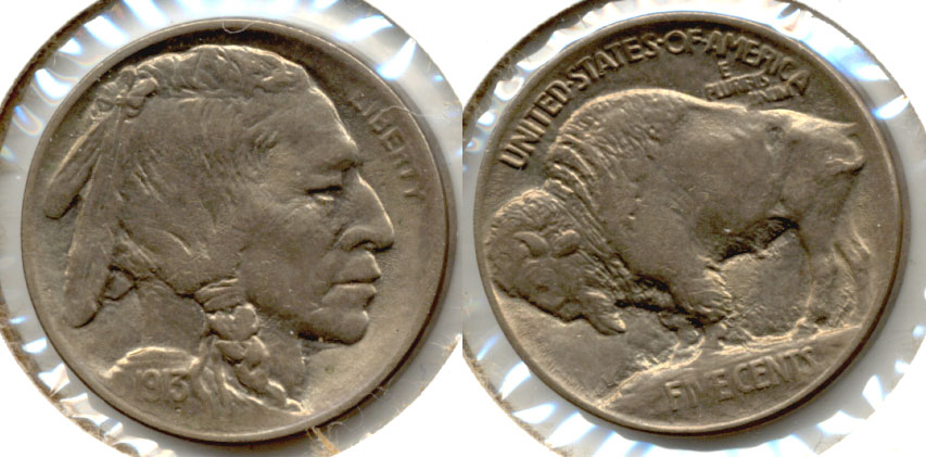 1913 Type 1 Buffalo Nickel MS-63 a
