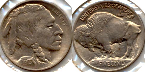 1913 Type 1 Buffalo Nickel MS-63 c