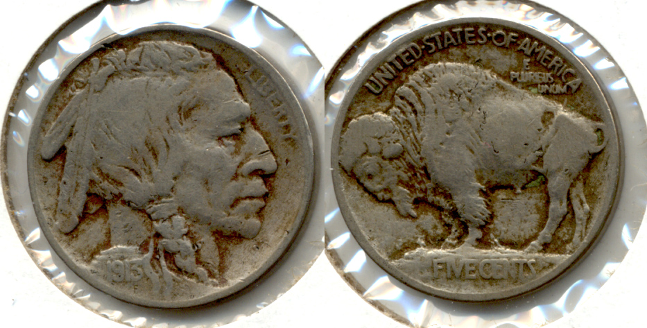 1913 Type 1 Buffalo Nickel VF-20
