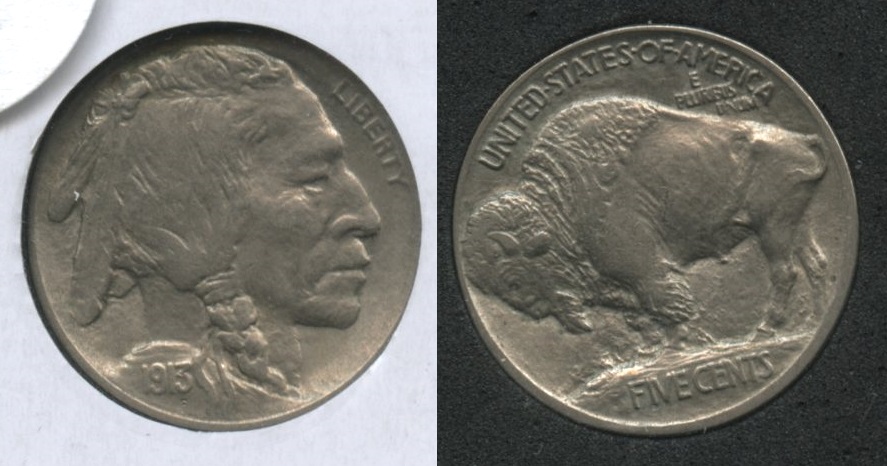 1913 Type 1 Buffalo Nickel VF-20 #k