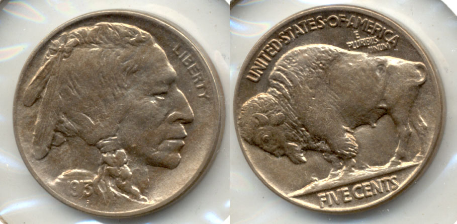 1913 Type 2 Buffalo Nickel AU-55
