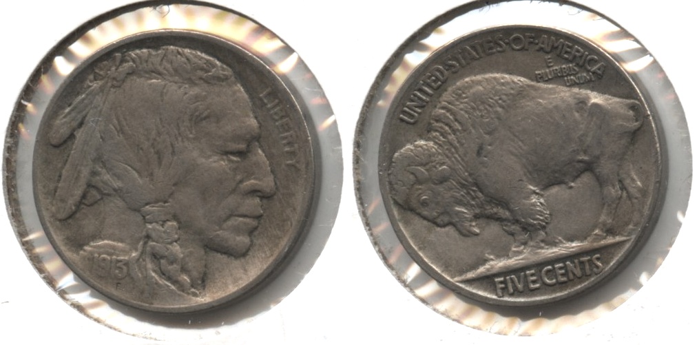 1913 Type 2 Buffalo Nickel EF-40 #b
