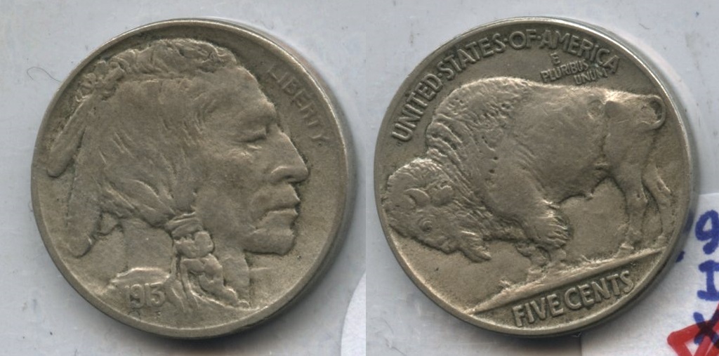 1913 Type 2 Buffalo Nickel EF-40 #g