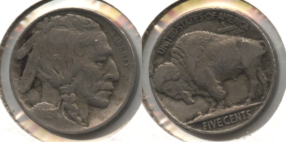 1913 Type 2 Buffalo Nickel Fine-12 #f