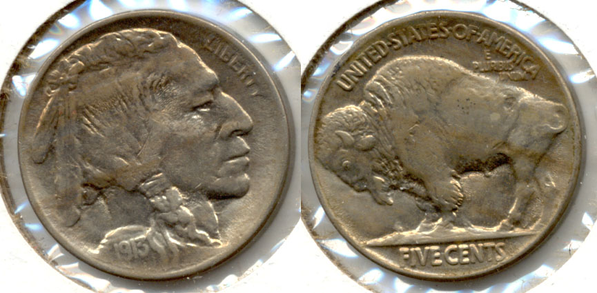 1913 Type 2 Buffalo Nickel MS-60
