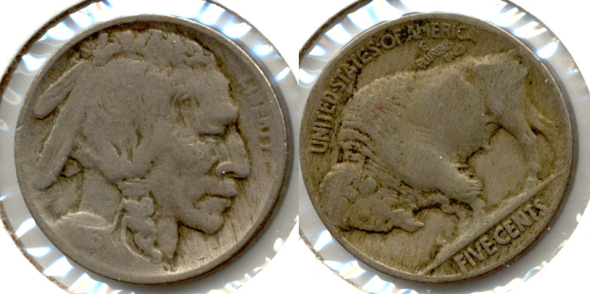 1913 Type 2 Buffalo Nickel VG-8 a