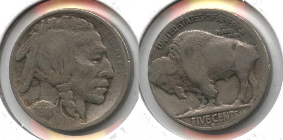 1914-S Buffalo Nickel VG-8 #a