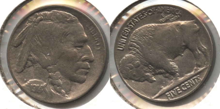 1914 Buffalo Nickel AU-50 #a