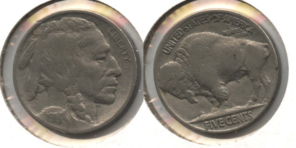1914 Buffalo Nickel Fine-12 #e