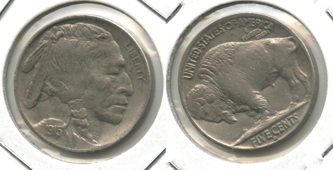 1915-D Buffalo Nickel EF-40