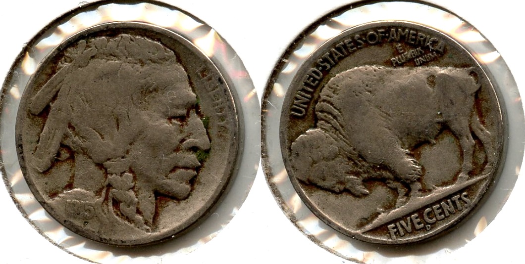 1915-D Buffalo Nickel Fine-12 #d