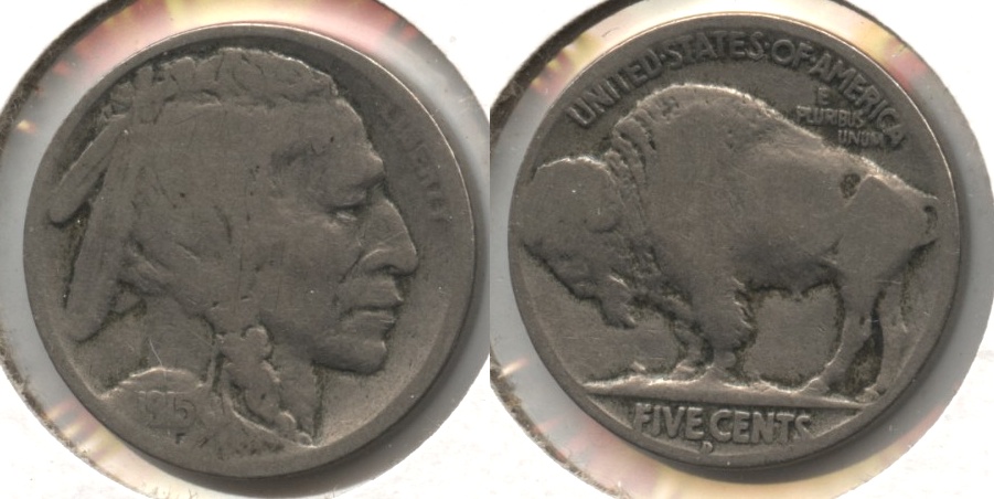 1915-D Buffalo Nickel Good-4