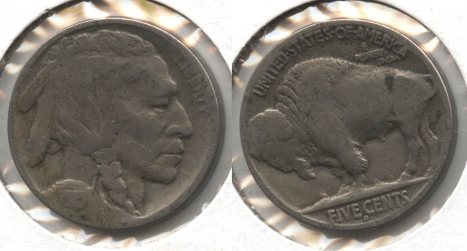 1915-D Buffalo Nickel Good-4 #c