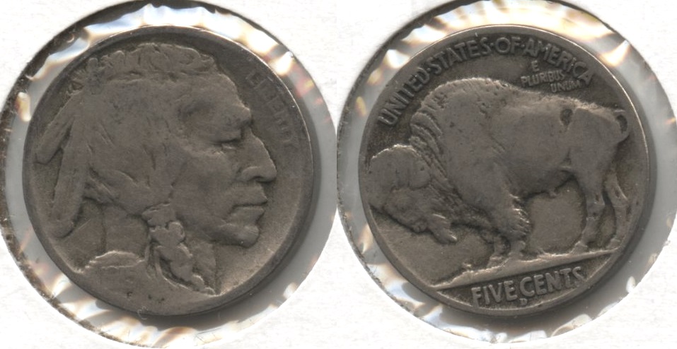 1915-D Buffalo Nickel Good-4 #h