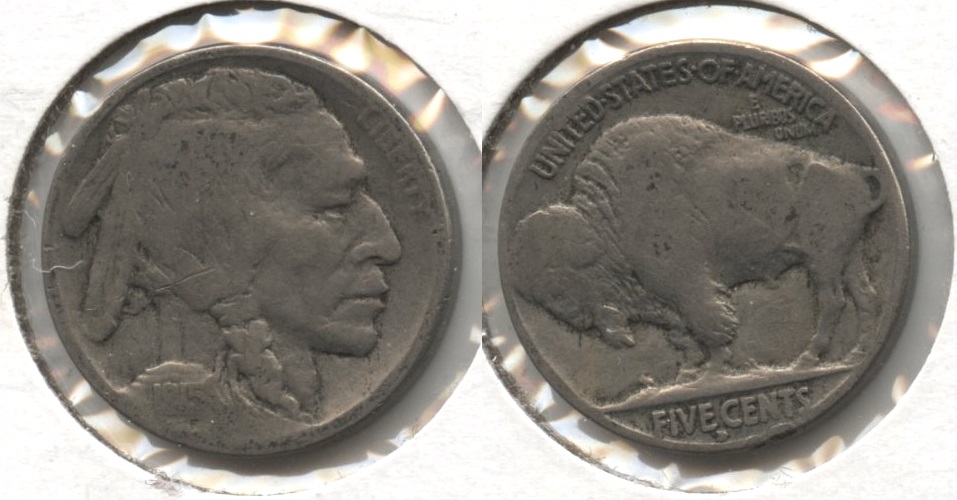 1915-D Buffalo Nickel Good-4 #r