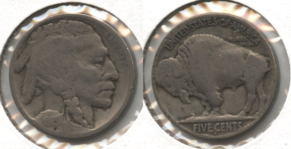 1915-D Buffalo Nickel VG-8 #b