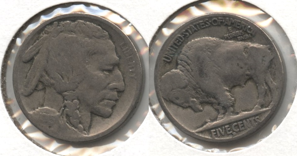 1915-D Buffalo Nickel VG-8 #c