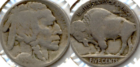 1915 Buffalo Nickel AG-3 a