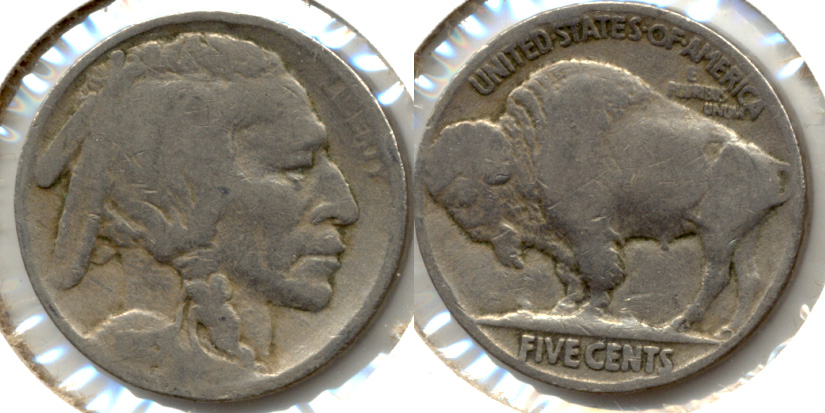 1915 Buffalo Nickel AG-3 e