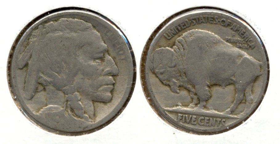 1915 Buffalo Nickel AG-3 l
