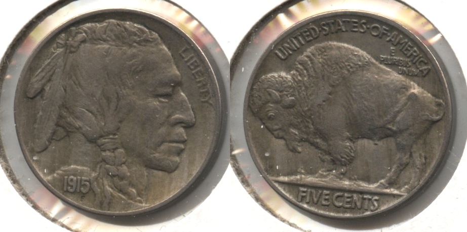 1915 Buffalo Nickel AU-50