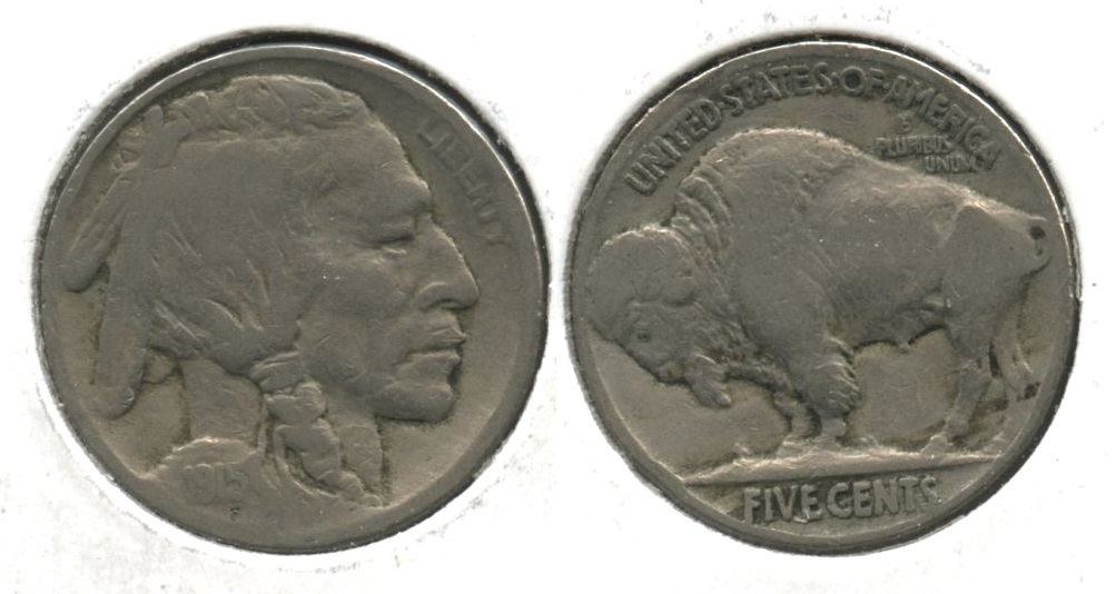 1915 Buffalo Nickel Fine-12 #l