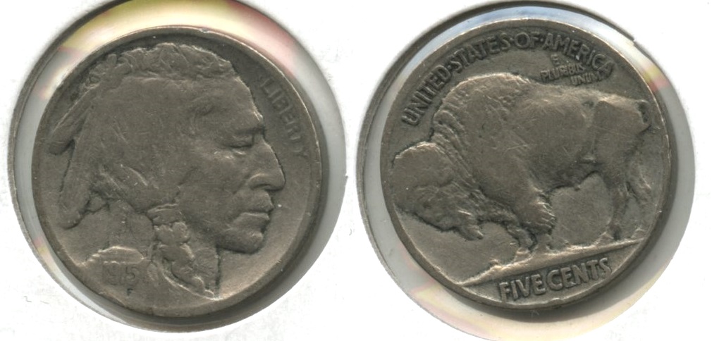 1915 Buffalo Nickel Fine-12 #o