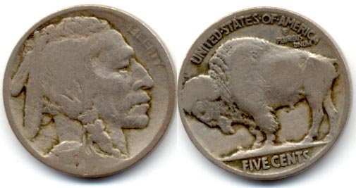 1915 Buffalo Nickel Good-4
