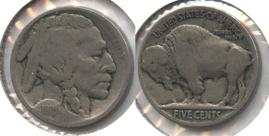 1915 Buffalo Nickel Good-4 #al