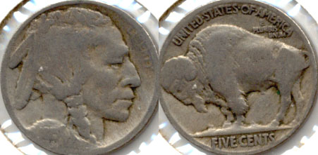 1915 Buffalo Nickel Good-4 h