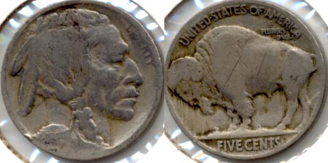1915 Buffalo Nickel Good-4 t Cleaned Obverse