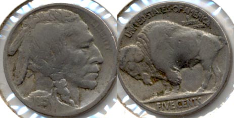 1915 Buffalo Nickel VG-8 d