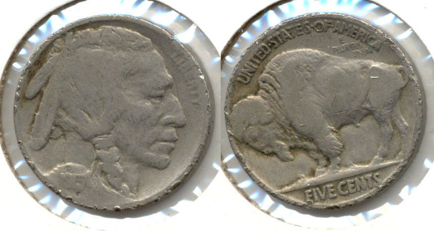 1915 Buffalo Nickel VG-8 e Rough Rim