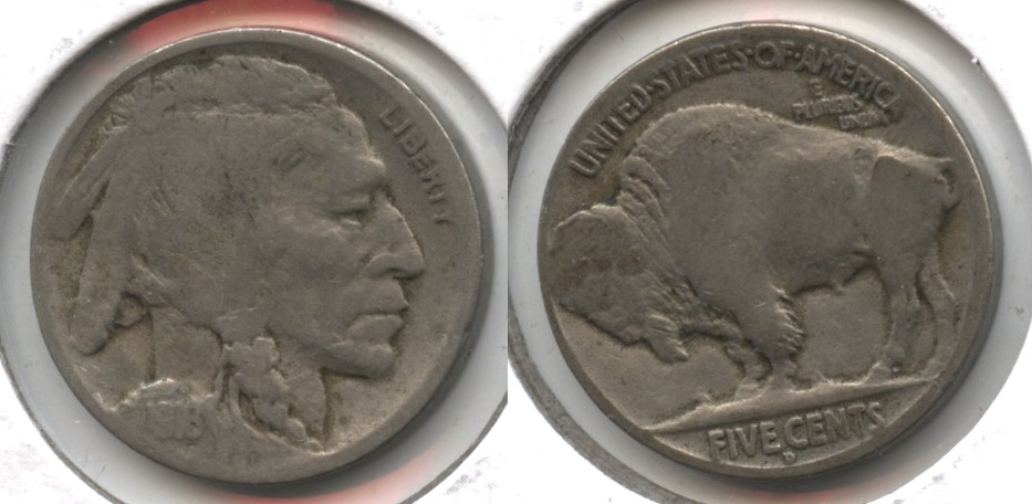 1916-D Buffalo Nickel Good-4