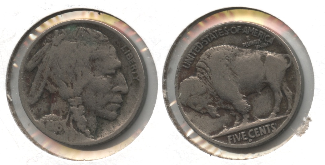 1916-D Buffalo Nickel Good-4 #c Bit Dark