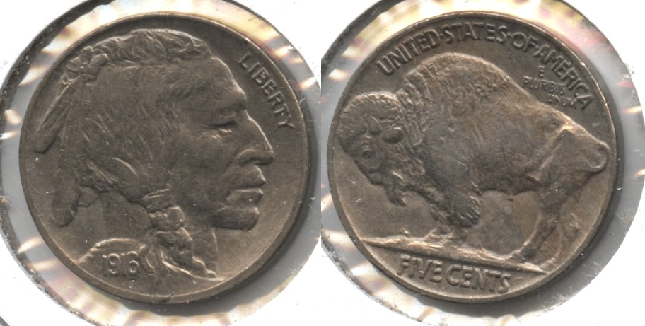 1916 Buffalo Nickel EF-40 #c