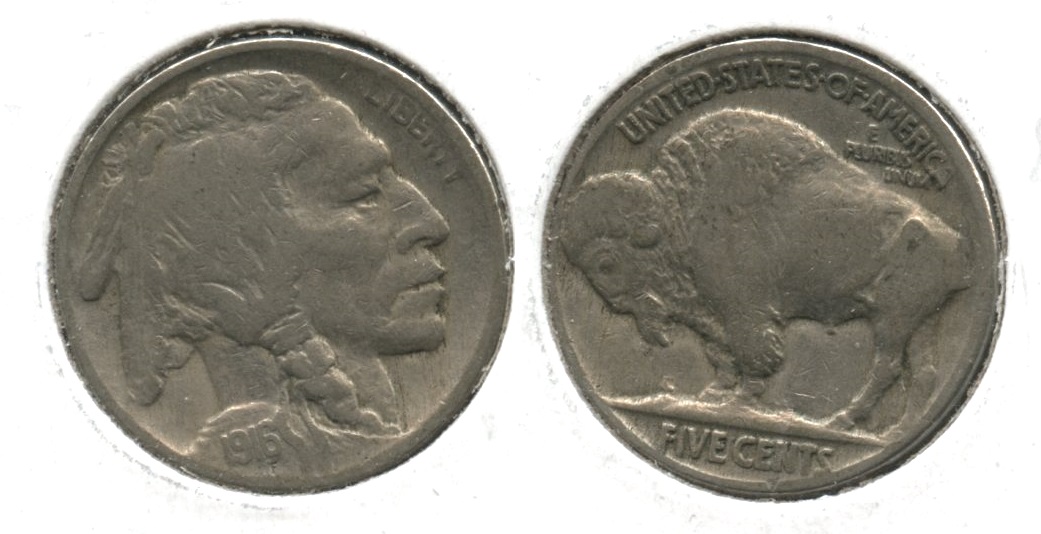 1916 Buffalo Nickel Fine-12 #aj
