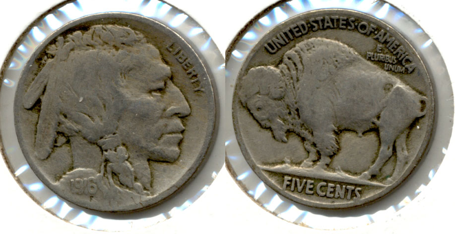 1916 Buffalo Nickel Fine-12 g
