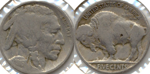 1916 Buffalo Nickel Good-4