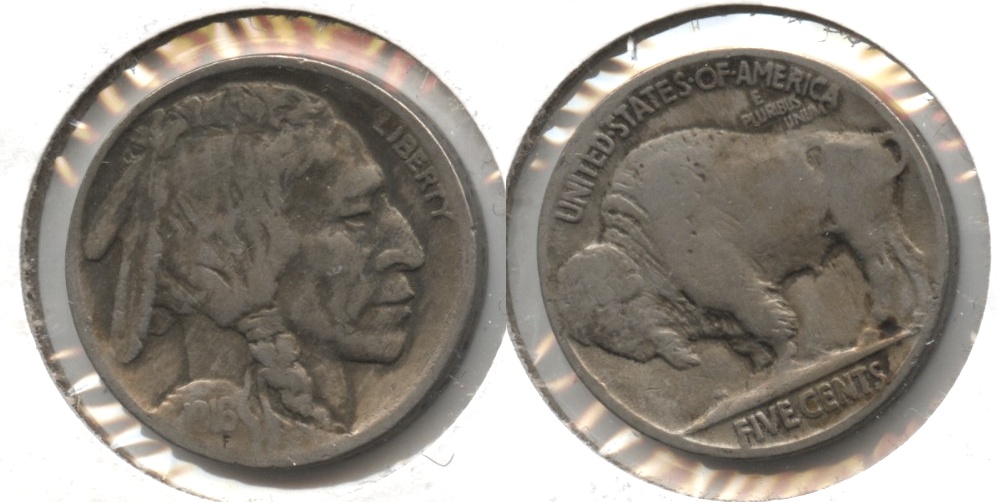 1916 Buffalo Nickel Good-4 #as