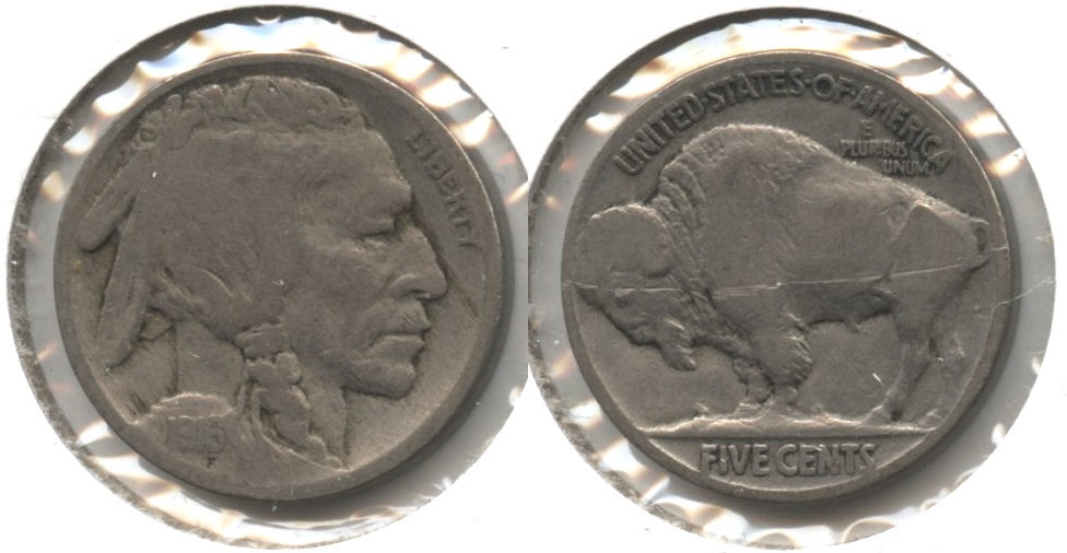 1916 Buffalo Nickel Good-4 #aw Reverse Scratch